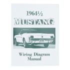 Jim Osborn Reproductions Wiring Diagram Manual Mustang 1964-1/2