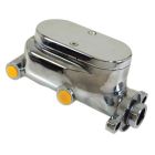CJ Classic Trucks Brake Master Cylinder Smooth Cap 1" Bore Chrome C10 1960-1966