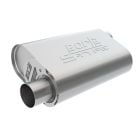 Borla S-Type CrateMuffler 3” Offset/Offset Small Block Chevy 350/383/406