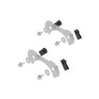 Borla CrateMuffler Endplate Bracket T-304 Stainless Steel Kit