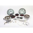 Baer Brakes Rear Brake System SS4 12" Black With Park Brake For Ford 8"/ 9" Small Bearing