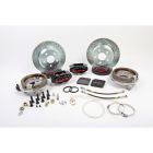 Baer Brakes Rear Brake System SS4 12" 5-Lug Black With Park Brake Chevrolet C10 1960-1987