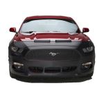Colgan Custom Front End Cover Mustang EcoBoost/ V6 / GT Non Performance Pack 15-17 Black W/O Plate Hole