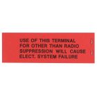 Jim Osborn Reproductions Voltage Regulator Warning Tag Bronco 1966-1970