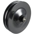 Power Steering Pump Pulley Steel OEM GM 2-Row Keyway