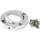 Borgeson Swivel Floor Mount For 2-1/4" Steering Column Polished Aluminum