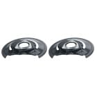 Auto Pro Brake Caliper Shield Front Pair Mustang 1968-1973
