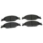 Baer Brakes Disc Brake Pad Decelapad Front Set Mustang V6/GT 1999-2004