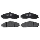 Baer Brakes Front Disc Brake Pad DecelaPad Set For Pro/Pro-Plus 6 Piston Calipers Mustang