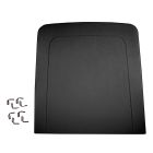 Bucket Seat Back Trim Black With Mounting Clips Bronco 1967-1977