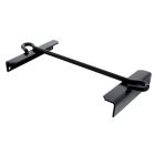 Battery Hold Down Bracket Black Vinyl Plastisol-Coated Chevrolet C10 1960-1966