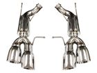 ACCELATEC Axle-Back Exhaust SS 2-1/2" W/ 4" Quad Tips Mustang GT500 2013-2014