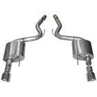 Corsa Axle-Back Exhaust Kit 3" Sport Stainless Steel With 4-1/2" Polished Tips Fastback Mustang GT 2015-2017
