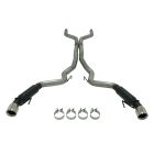 Flowmaster Cat-Back Exhaust Kit Outlaw Stainless Steel Fastback Mustang GT 2015-2017