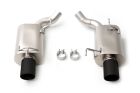 Long Tube Headers Axle-Back Exhaust System With 4" Black Tips Stainless Steel Mustang GT 2005-2010 / GT500 2007-2010