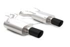 Long Tube Headers Axle-Back Exhaust System With 4" Black Tips Stainless Steel GT 2011-2014 / Boss Mustang 302 2012-2013 / GT500 2011-2012