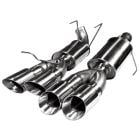 MRT Axle-Back Exhaust Sport Touring Stainless Steel w/ 4" Polished Tips GT500 Mustang 2013-2014