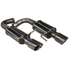 MRT Axle-Back Exhaust Kit Sport Touring Stainless Steel With 4" Polished Tips Mustang GT 2015-2017
