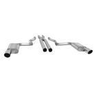 Gibson Cat-Back Exhaust System 3" Stainless Steel With 4-1/2" Polished Tips Fastback Mustang GT 2015-2017