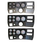 Classic Dash 6-Gauge Kit With 5" And 2-5/8" AutoMeter Phantom Electric Gauges For A/C GMC Truck/Chevrolet C10 1984-1987