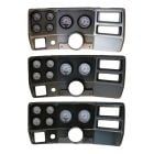Classic Dash 6-Gauge Kit With 3-3/8" And 2-1/16" AutoMeter Phantom Mechanical Gauges For A/C GMC Truck/Chevrolet C10 1984-1987