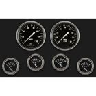 Classic Instruments 6-Gauge Set Hot Rod Series With 4-5/8" Speedo/Tach And 2-5/8" Gauges For 0-90 OHM Fuel Sending Unit