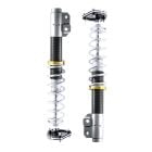 AJE Suspension Coilover Front With 150Lb Springs And Caster/Camber Plates Pair For Use With AJE K-Member/Late Model Spindles Mustang 1965-1970