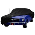 Covercraft Car Cover WeatherShield HP Black With Tri-Bar Logo And Driver Side Mirror Pocket Fastback Mustang 1965-1968