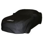 Coverking Car Cover Satin Stretch Black With Rear Spoiler Mustang 2015-2023