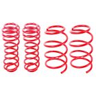 BMR Drag Lowering Springs Red Powder-Coat Set Of Four Mustang V6/GT 2005-2014/Boss 302 2012-2013