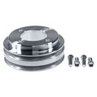 March Performance 2-Groove 4-Bolt Crankshaft Pulley Mustang 302/ 351W 69-78 Billet