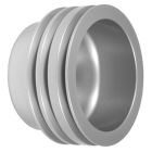 Crankshaft Pulley Silver Aluminum 3-Groove 3-Bolt Mustang 302/ 351W 1969