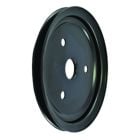 CJ Classic Trucks Single Groove Crankshaft Pulley Steel Black For Long Water Pump Small Block Chevrolet 1969-1987