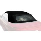 KEE Auto Top Black Cloth Convertible Top w/ Glass Back Window Mustang 94-04 w/o Defroster Kit