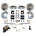 Front Disc Brake Conversion Kit Mustang V8 67-69 W/ Dual Bowl Master Cylinder For Non Power Front Drum Brakes