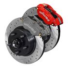 Wilwood Front Disc Brake Kit Dynalite 4-Piston Drilled and Slotted 11.3" Mustang 1970-1973