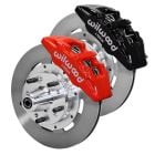 Wilwood Front Disc Brake Kit Dynapro 6-Piston With Plain Rotors Mustang V8 1965-1966/ All 1967-1969