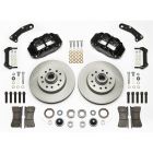 Wilwood Front Disc Brake Kit Superlite 6R With Black Calipers Chevrolet C10 1960-1963