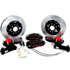 Baer Brakes Front Disc Brake Kit Pro-Plus 13" With Black Calipers Mustang With TCP Sculpted Spindles 1965-1970