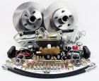 Master Power Front Disc Brake Conversion Kit Legend Series Non-Power With Plain Rotors Mustang V8 1970-1973