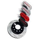 Baer Brakes Rear Disc Brake Kit 13" SS4 Plus Solid Rear Axle Mustang 1994-2004