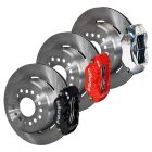 Wilwood DynaLite Plain Rotor Rear Disc Brake Kit Mustang 65-73 for 2.36 Axle Offset/ 9 Big Bearing Rear