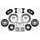 Wilwood Rear Disc Brake Kit Superlite 4-Piston Black Drilled And Slotted 12.88" Chevrolet C10 1963-1987