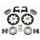 Wilwood Rear Drag Brake Kit Anodized Forged Dynalite With 11" Drilled Rotors For Big Ford Flange Bronco 1966-1977