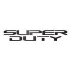 Grille Lettering Insert Black 'Super Duty' Set F-250/F-350 2017-2019