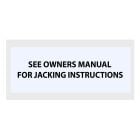 Decal Jack Instruction Mustang 1964-1973