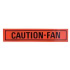 Jim Osborn Reproductions Caution Fan Decal F-100 1968-1979
