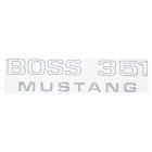 Decal Fender Boss 351 Black 1971 Mustang