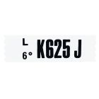 Decal Engine Code Boss 351 1971 Mustang