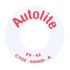 Decal PCV Ring 170/200 Mustang 1964-1970